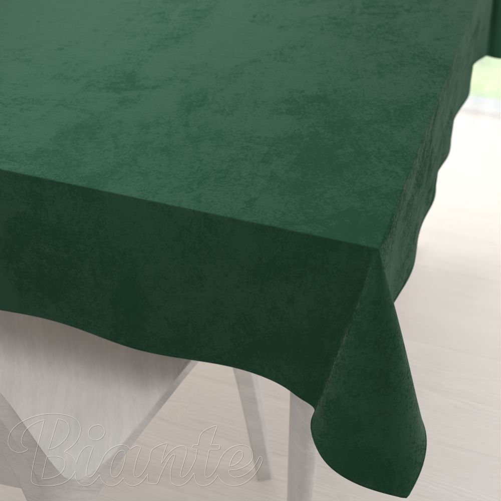 Sametový obdélníkový ubrus Velvet Premium SVP-012 Zelený - Biante.cz Sametový obdélníkový ubrus Velvet Premium SVP-012 Zelený - Biante.cz