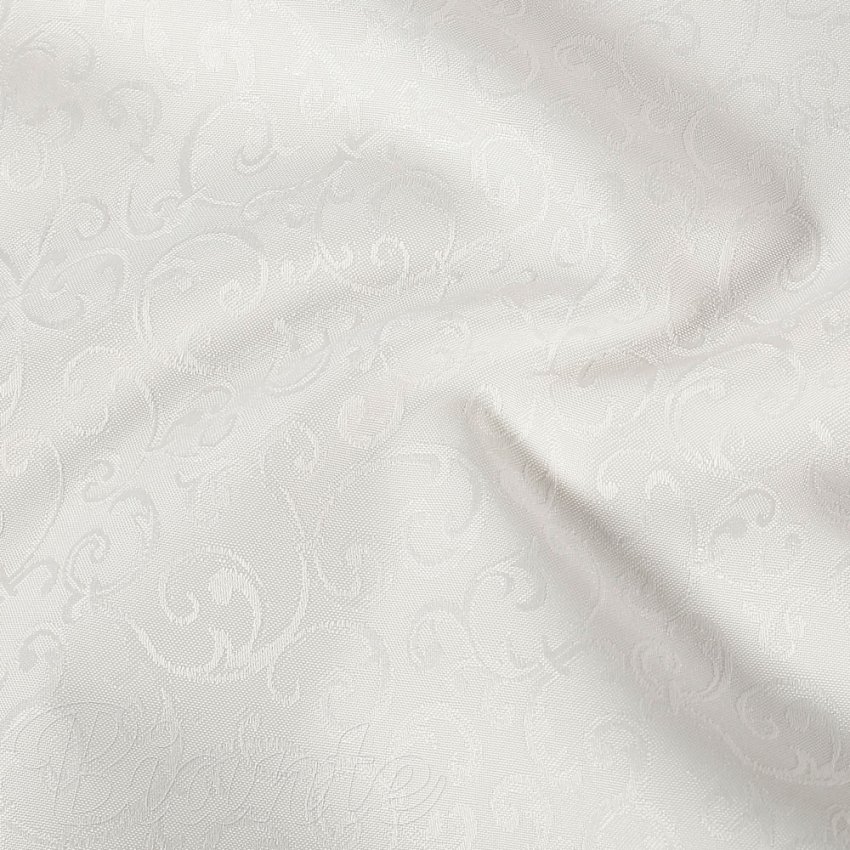 Teflonová látka na ubrusy TF-010 Ornamenty - smetanová - šířka 160 cm - detail 5 - Biante.cz