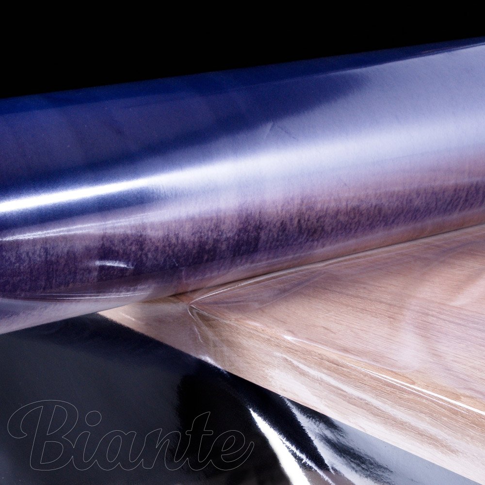 Průhledný PVC ubrus hladký bez vzoru tl. 0,20 mm PV-159 - metráž š. 140 cm - detail 4 - Biante.cz