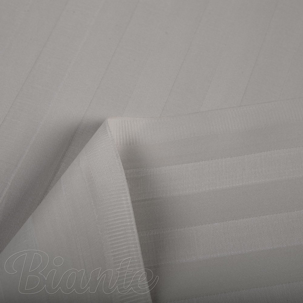 Damašek Atlas Gradl hnědošedý - proužky 2 cm DM-019 - metráž šířka 150 cm - detail 3 - Biante.cz