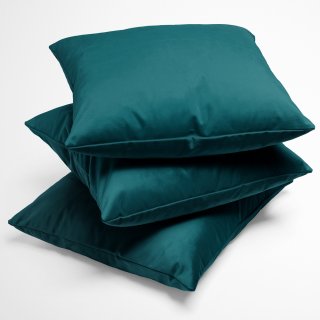 Sametový povlak na polštář Velvet Premium SVP-025 Petrolejový - detail 1 - Biante.cz Sametový povlak na polštář Velvet Premium SVP-025 Petrolejový - detail 1 - Biante.cz