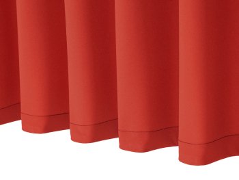 Dekorační závěs Rongo RG-088 Cihlově červený - detail 1 - Biante.cz