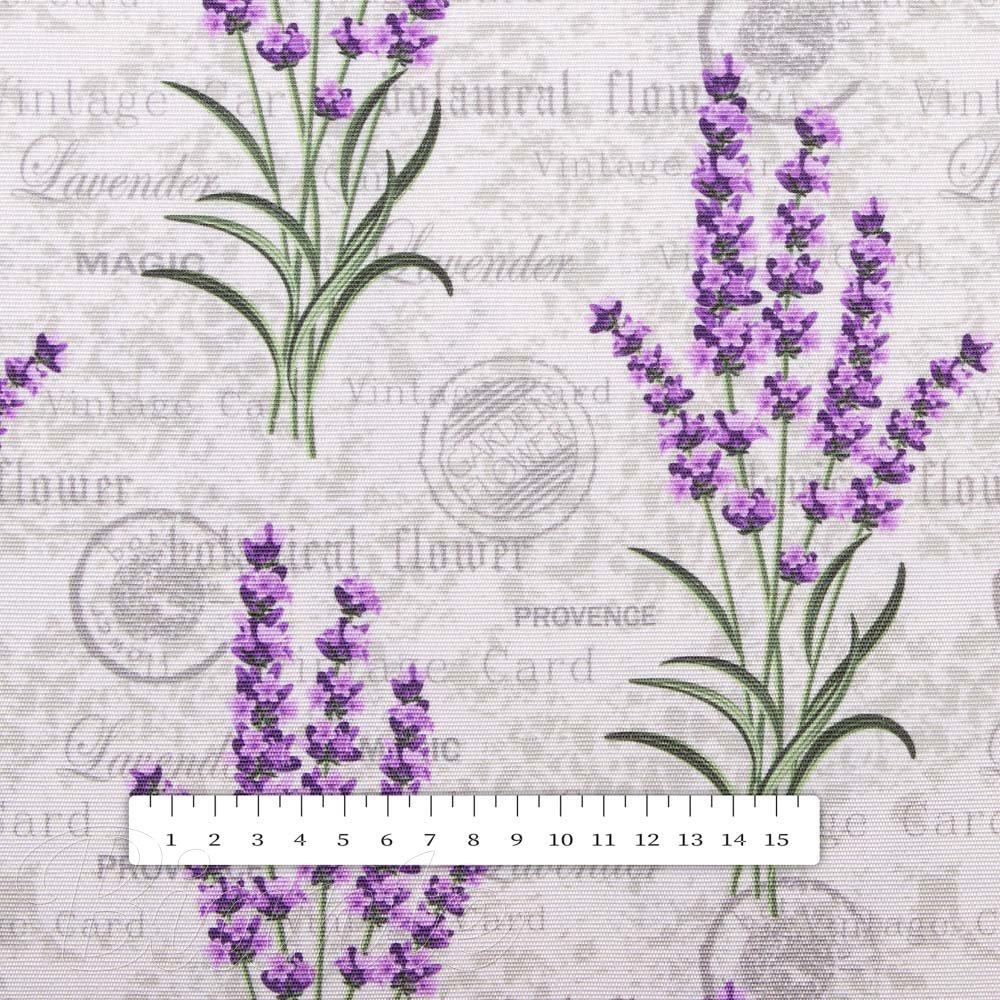 Dekorační látka PML-033 Provence levandule - šířka 150 cm - detail 4 - Biante.cz