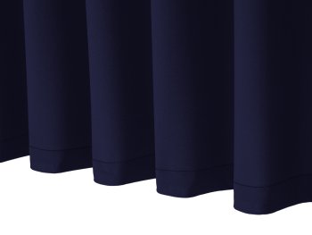 Dekorační závěs na míru Rongo RG-079 Námořnická modrá - detail 1 - Biante.cz
