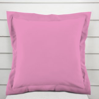 Bavlnená obliečka na vankúš s lemom Moni MO-068 Sýto ružová - Biante.sk Bavlnená obliečka na vankúš s lemom Moni MO-068 Sýto ružová - Biante.sk