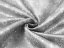 Látka polyesterový satén LUP-504 Sněhové vločky na stříbrném - šířka 145 cm - detail 3 - Biante.cz
