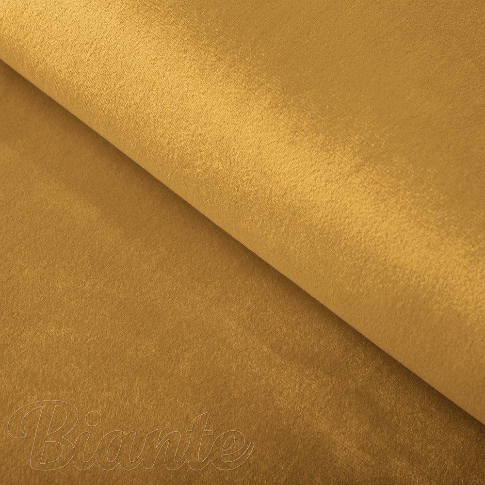 Sametová látka Velvet Premium SVP-047 Hořčicová - šířka 145 cm - Biante.cz