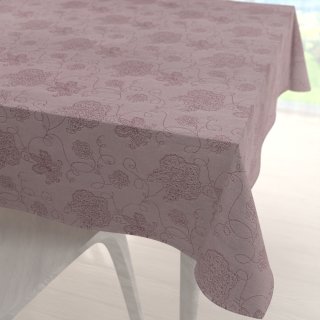 Teflonový čtvercový ubrus TF-077 Květované ornamenty na starorůžovém - Biante.cz Teflonový čtvercový ubrus TF-077 Květované ornamenty na starorůžovém - Biante.cz