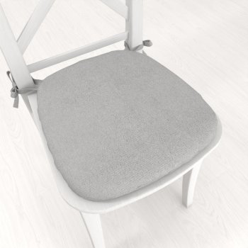Oblý podsedák z imitace broušené kůže Alcantara ALC-020 Světlý béžovošedý - 39x37x3 cm - Biante.cz Oblý podsedák z imitace broušené kůže Alcantara ALC-020 Světlý béžovošedý - 39x37x3 cm - Biante.cz