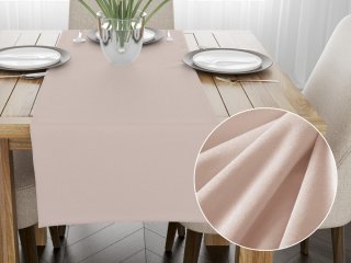Sametový běhoun na stůl Velvet Premium SVP-020 Béžový - Biante.cz Sametový běhoun na stůl Velvet Premium SVP-020 Béžový - Biante.cz