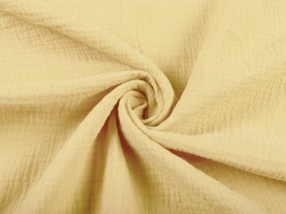 Mušelín dvojitá gázovina MSN-003 Pastelovo žltá - metráž šírka 140 cm - Biante.sk Mušelín dvojitá gázovina MSN-003 Pastelovo žltá - metráž šírka 140 cm - Biante.sk