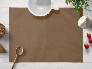 Prostírání na stůl/imitace broušené kůže Alcantara ALC-015 Světle hnědé - Biante.cz Prostírání na stůl/imitace broušené kůže Alcantara ALC-015 Světle hnědé - Biante.cz