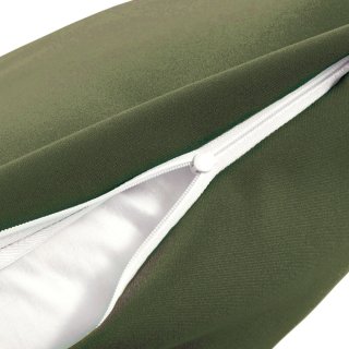 Dekorační povlak na polštář Rongo RG-081 Tmavý olivově zelený - detail 1 - Biante.cz