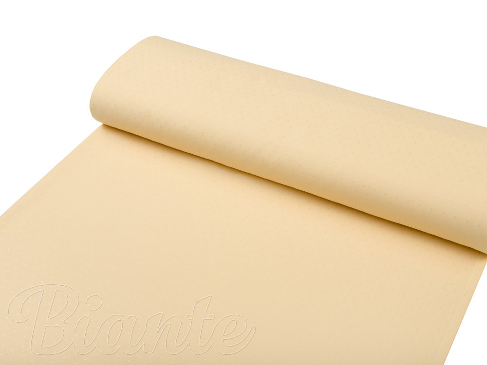 Dekorační látka BM-001 Nopky na světle žlutém - šířka 160 cm - detail 2 - Biante.cz