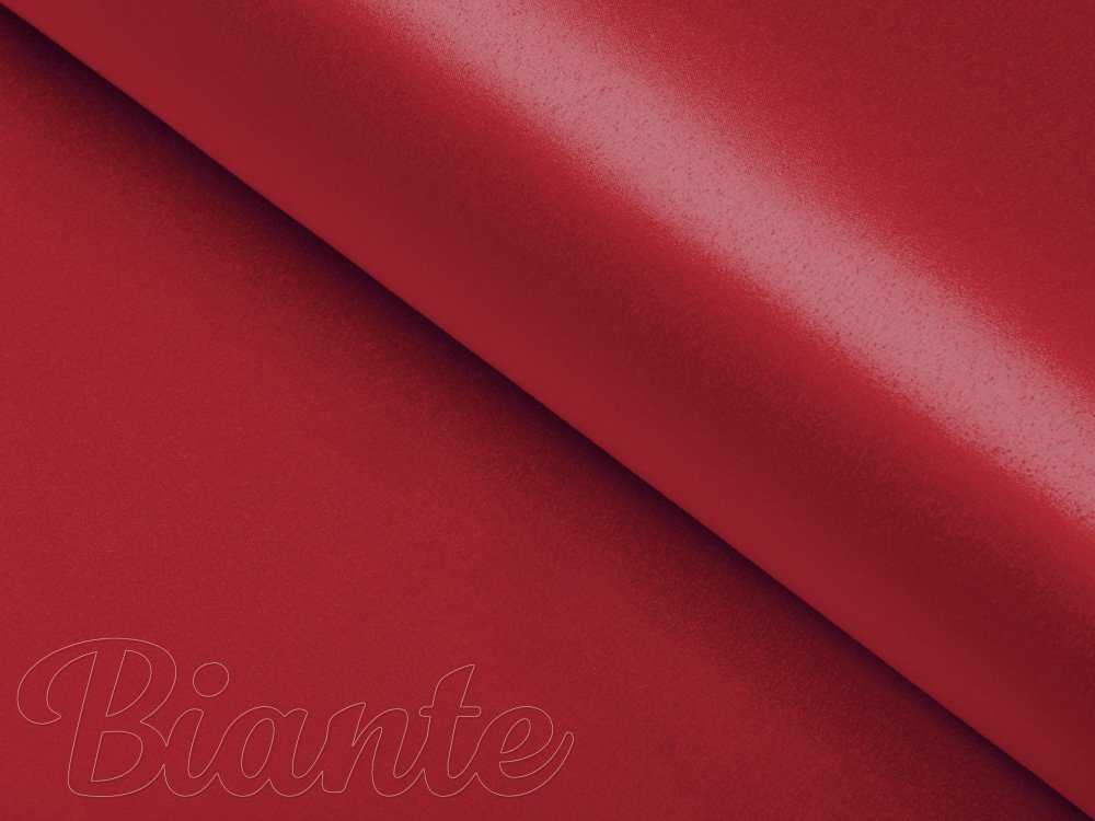 Látka polyesterový satén LUX-037 Červená - šířka 150 cm - detail 2 - Biante.cz Látka polyesterový satén LUX-037 Červená - šířka 150 cm - detail 2 - Biante.cz
