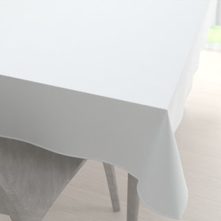 Teflónový obdĺžnikový obrus TF-132 Biely hladký bez vzoru - Biante.sk