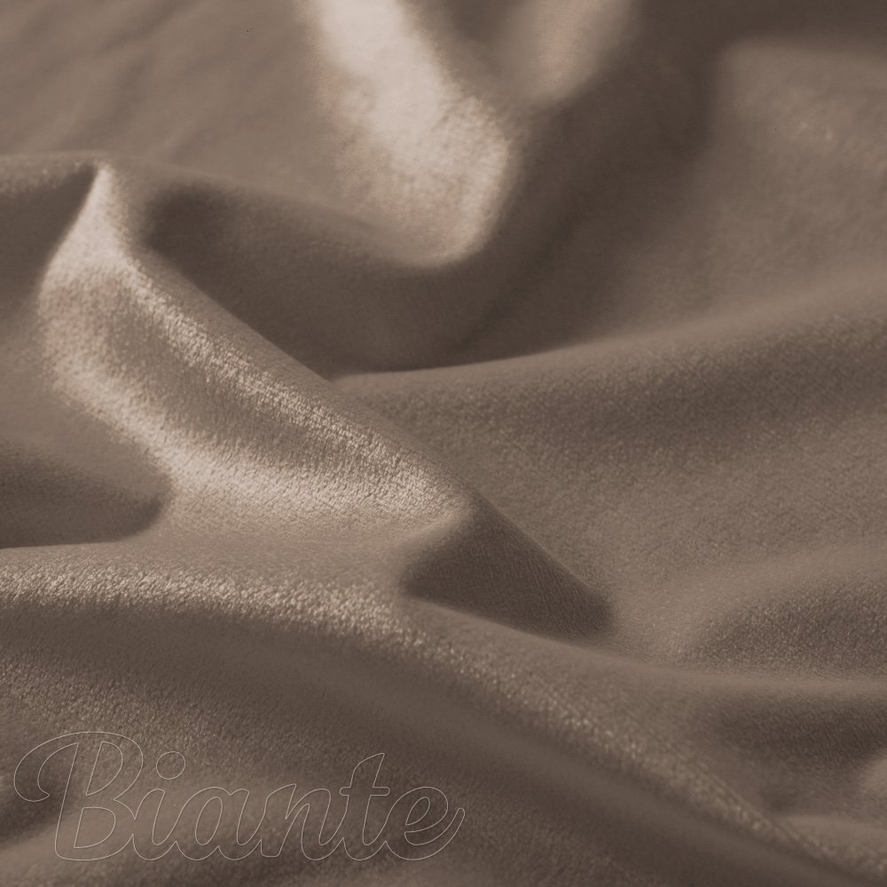 Zamatová látka Velvet Prémium SVP-005 Svetlo hnedá - šírka 280 cm - detail 3 - Biante.sk