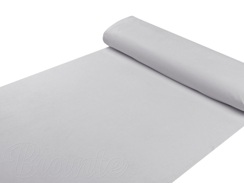 Strukturovaný samet Velvet Brick SVB-206 Světle šedý - šířka 150 cm - detail 5 - Biante.cz