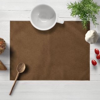 Prestieranie na stôl/imitácia brúsenej kože Alcantara ALC-022 Hnedé - Biante.sk