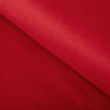 Sametová látka Velvet Premium SVP-051 Sytě červená - šířka 280 cm