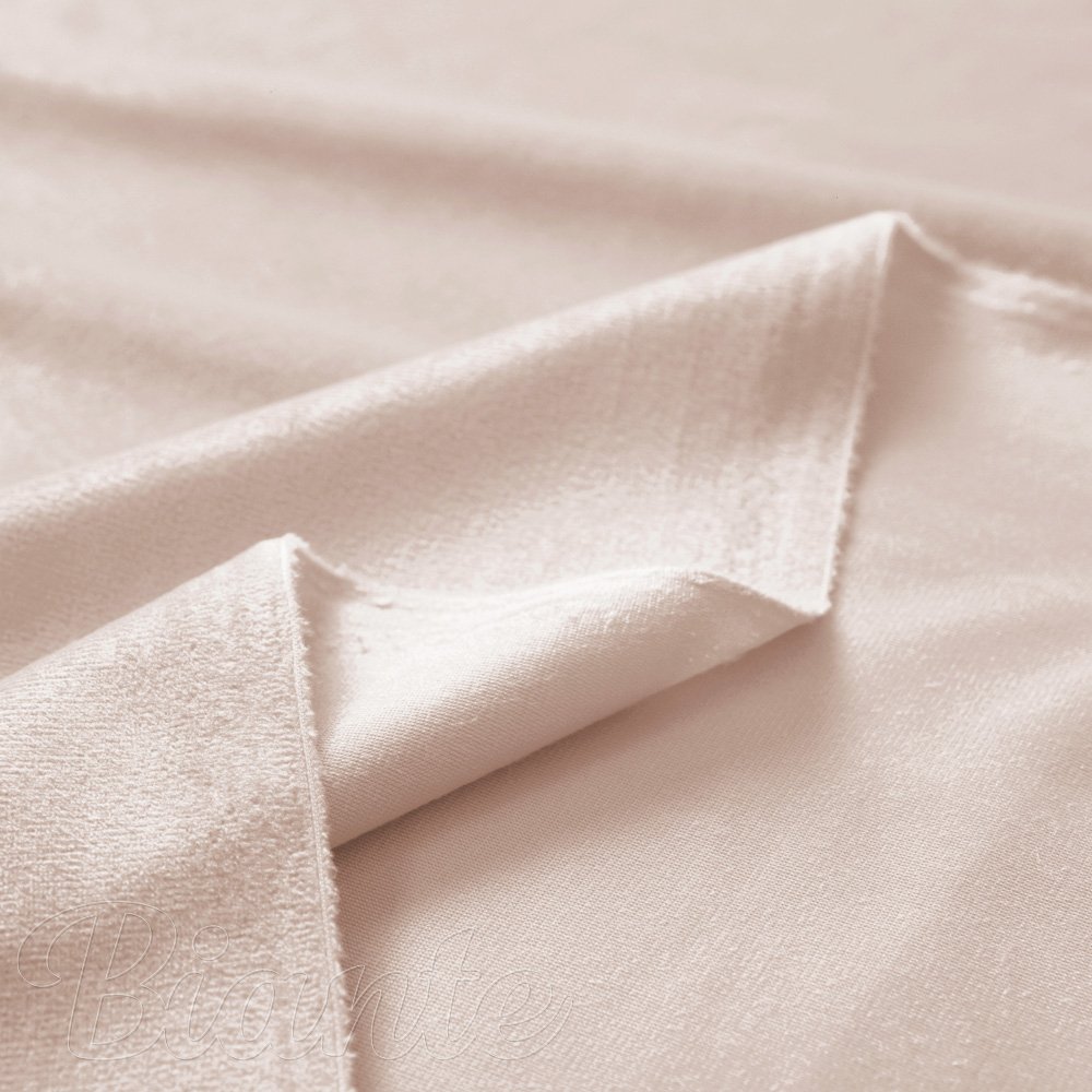 Sametová látka Velvet Premium SVP-020 Béžová - šířka 145 cm a 280 cm - detail 5 - Biante.cz