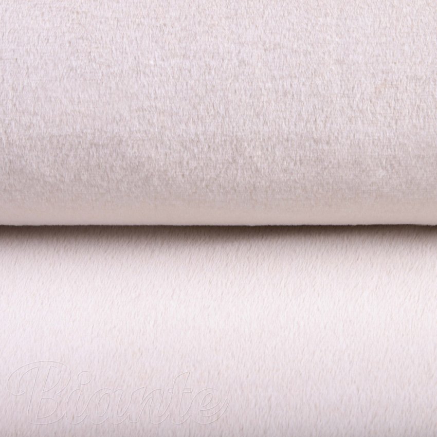 Plyš/umělá kožešina PL-003 Světle béžový melír - šířka 150 cm - detail 5 - Biante.cz