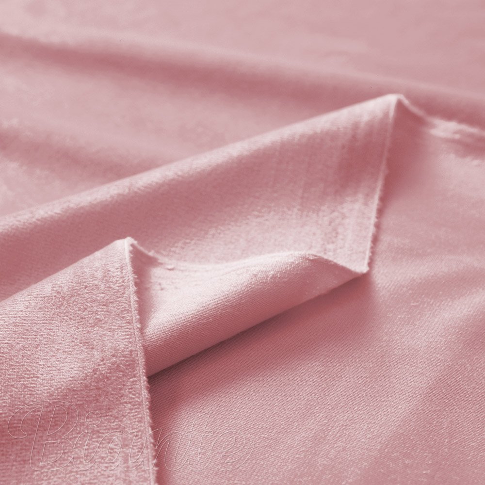 Sametová látka Velvet Premium SVP-033 Starorůžová - šířka 145 cm - detail 5 - Biante.cz