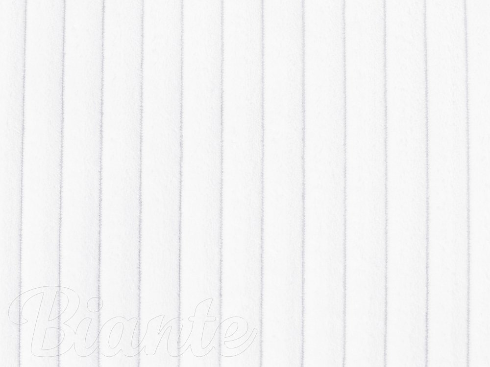 Látka Minky manšestr MKM-004 Bílá - šířka 150 cm - detail 6 - Biante.cz Látka Minky manšestr MKM-004 Bílá - šířka 150 cm - detail 6 - Biante.cz