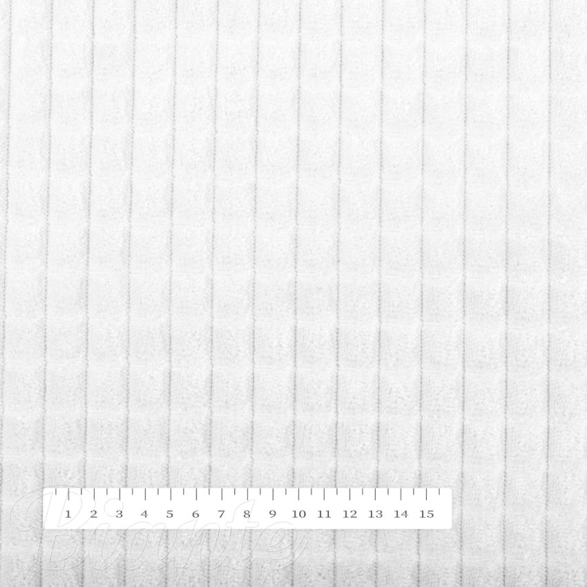 Látka Minky kostky MKK-007 Bílá - šířka 165 cm - detail 6 - Biante.cz