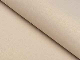 Dekorační látka Leona LN-161 Béžová/zlatá třpytivá - šířka 150 cm - Biante.cz Dekorační látka Leona LN-161 Béžová/zlatá třpytivá - šířka 150 cm - Biante.cz