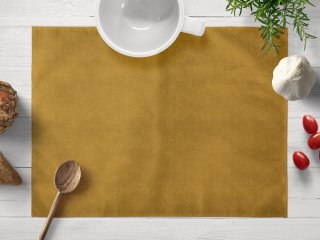 Sametové prostírání na stůl Velvet Premium SVP-009 Hořčicové - Biante.cz Sametové prostírání na stůl Velvet Premium SVP-009 Hořčicové - Biante.cz