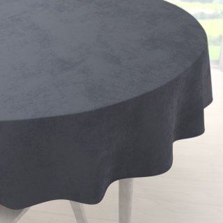 Velký sametový kulatý ubrus Velvet Premium SVP-004 Antracitově šedý - Biante.cz Velký sametový kulatý ubrus Velvet Premium SVP-004 Antracitově šedý - Biante.cz