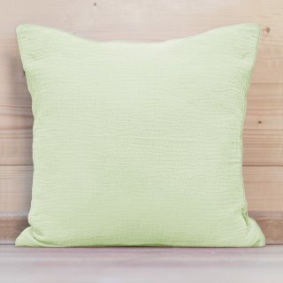 Mušelínová obliečka na vankúš MSN-030 Pastelovo pistáciová - Biante.sk Mušelínová obliečka na vankúš MSN-030 Pastelovo pistáciová - Biante.sk