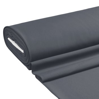 Dekorační jednobarevná látka Rongo RG-017 Tmavě šedá - šířka 150 cm - detail 1 - Biante.cz