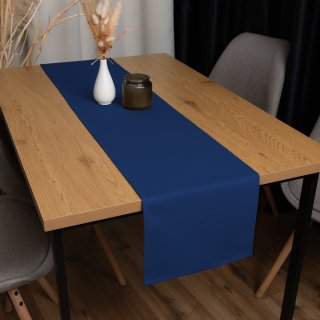 Dekorační běhoun na stůl BKS-411 Námořnická modrá - detail 1 - Biante.cz