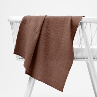 Mušelínová plienka/dečka Nature MSN-075 Hnedá - Biante.sk