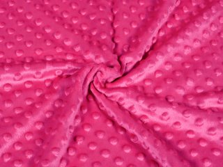 Detská látka Minky 3D bodky MKP-018 Purpurová - šírka 150 cm - detail 1 - Biante.sk Detská látka Minky 3D bodky MKP-018 Purpurová - šírka 150 cm - detail 1 - Biante.sk