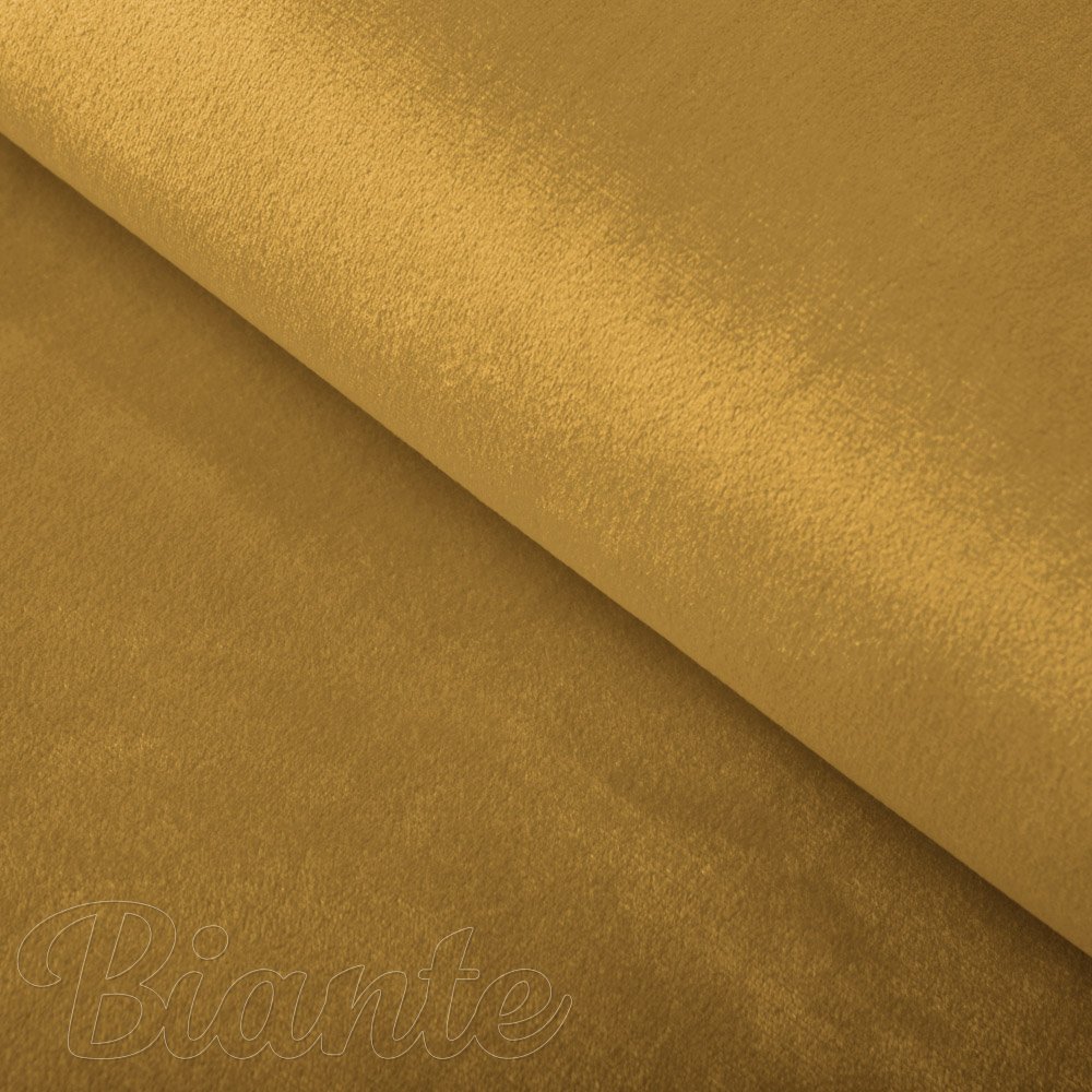 Sametová látka Velvet Premium SVP-009 Hořčicová - šířka 145 cm a 280 cm - Biante.cz