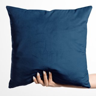 Sametový povlak na polštář Velvet Premium SVP-029 Námořnická modrá - Biante.cz Sametový povlak na polštář Velvet Premium SVP-029 Námořnická modrá - Biante.cz