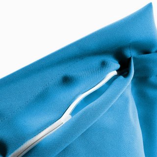 Dekoračná obliečka na vankúš s lemom Rongo RG-073 Modrá - detail 1 - Biante.sk Dekoračná obliečka na vankúš s lemom Rongo RG-073 Modrá - detail 1 - Biante.sk