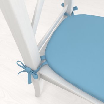 Oblý podsedák Rongo RG-100 Světle modrý - 39x37x3 cm - detail 1 - Biante.cz
