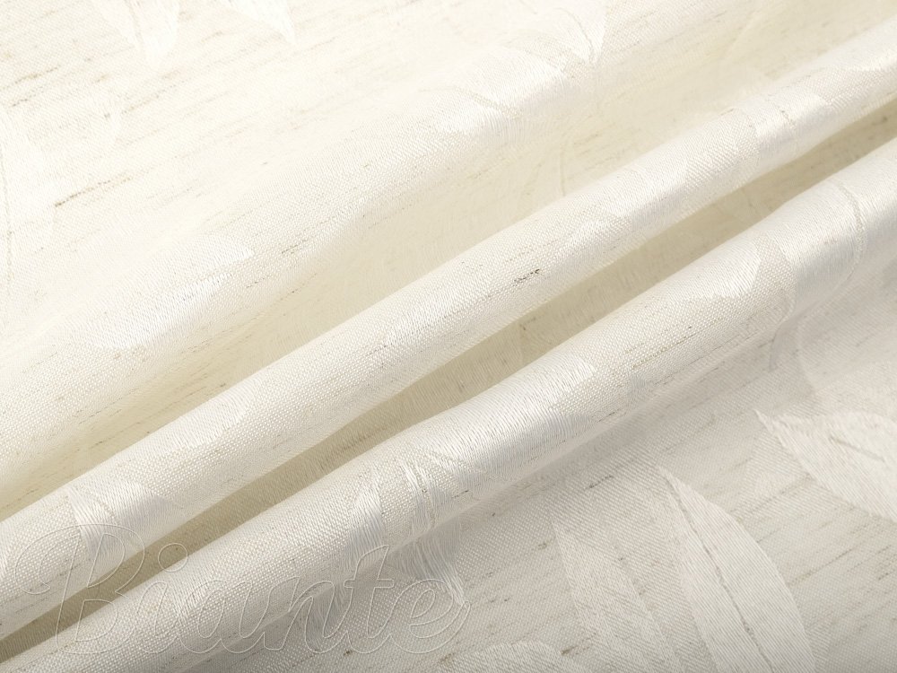 Teflonová látka na ubrusy TF-065 Listy na režném - šířka 160 cm - detail 3 - Biante.cz Teflonová látka na ubrusy TF-065 Listy na režném - šířka 160 cm - detail 3 - Biante.cz