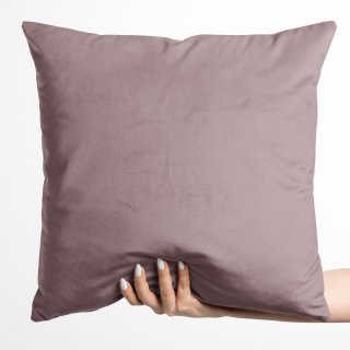 Sametový povlak na polštář Velvet Premium SVP-031 Tmavě starorůžový - Biante.cz