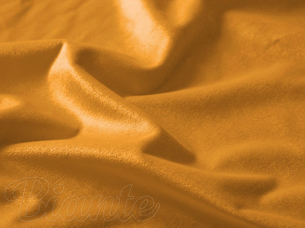 Sametová látka Velvet Premium SVP-008 Medová - šířka 280 cm - detail 3 - Biante.cz Sametová látka Velvet Premium SVP-008 Medová - šířka 280 cm - detail 3 - Biante.cz