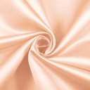 Látka polyesterový satén LUX-060 Světle broskvová - šířka 150 cm - detail 1 - Biante.cz