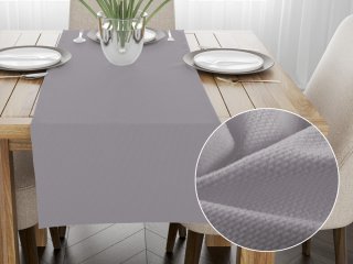 Zamatový behúň na stôl Velvet Brick SVB-205 Sivý - Biante.sk Zamatový behúň na stôl Velvet Brick SVB-205 Sivý - Biante.sk