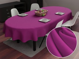Dekorační oválný ubrus Rongo RG-092 Purpurový - Biante.cz Dekorační oválný ubrus Rongo RG-092 Purpurový - Biante.cz