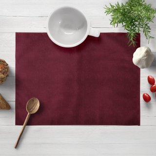 Sametové prostírání na stůl Velvet Premium SVP-010 Tmavě vínové - Biante.cz Sametové prostírání na stůl Velvet Premium SVP-010 Tmavě vínové - Biante.cz