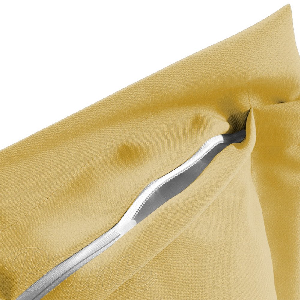 Dekorační povlak na polštář s lemem Rongo RG-098 Hořčicový - detail 1 - Biante.cz