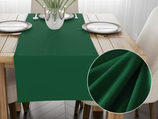 Sametový běhoun na stůl Velvet Premium SVP-032 Zelený - Biante.cz Sametový běhoun na stůl Velvet Premium SVP-032 Zelený - Biante.cz